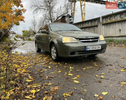 Зеленый Шевроле Лачетти, объемом двигателя 1.8 л и пробегом 289 тыс. км за 2300 $, фото 10 на Automoto.ua