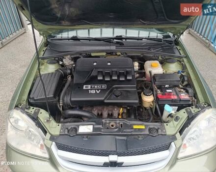 Зелений Шевроле Лачетті, об'ємом двигуна 1.6 л та пробігом 280 тис. км за 3499 $, фото 12 на Automoto.ua