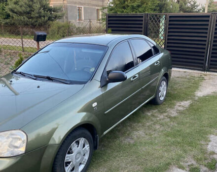 Зеленый Шевроле Лачетти, объемом двигателя 1.6 л и пробегом 350 тыс. км за 3700 $, фото 1 на Automoto.ua