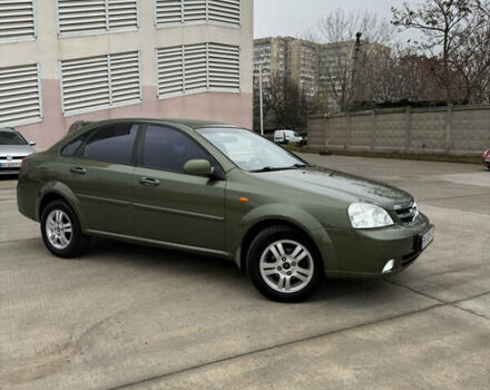 Зеленый Шевроле Лачетти, объемом двигателя 1.8 л и пробегом 340 тыс. км за 4400 $, фото 1 на Automoto.ua