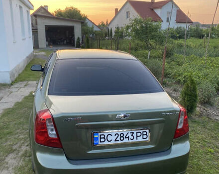 Зеленый Шевроле Лачетти, объемом двигателя 1.6 л и пробегом 350 тыс. км за 3700 $, фото 3 на Automoto.ua