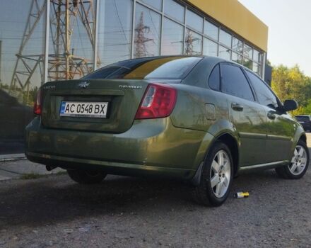 Зеленый Шевроле Лачетти, объемом двигателя 1.8 л и пробегом 273 тыс. км за 2300 $, фото 1 на Automoto.ua