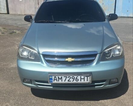 Зеленый Шевроле Лачетти, объемом двигателя 1.6 л и пробегом 209 тыс. км за 3900 $, фото 1 на Automoto.ua