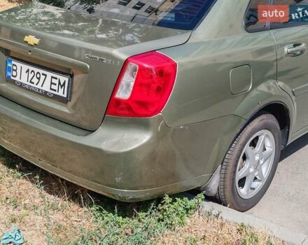 Зеленый Шевроле Лачетти, объемом двигателя 1.8 л и пробегом 280 тыс. км за 4300 $, фото 4 на Automoto.ua