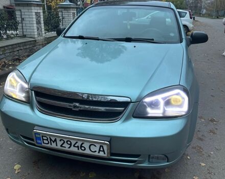 Зеленый Шевроле Лачетти, объемом двигателя 1.6 л и пробегом 281 тыс. км за 4500 $, фото 1 на Automoto.ua