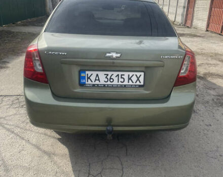 Зеленый Шевроле Лачетти, объемом двигателя 1.6 л и пробегом 242 тыс. км за 4500 $, фото 1 на Automoto.ua