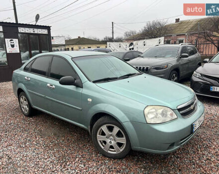 Зеленый Шевроле Лачетти, объемом двигателя 1.6 л и пробегом 237 тыс. км за 4999 $, фото 1 на Automoto.ua