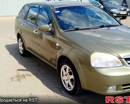 Зеленый Шевроле Лачетти, объемом двигателя 1.8 л и пробегом 187 тыс. км за 4500 $, фото 2 на Automoto.ua