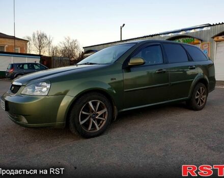 Зеленый Шевроле Лачетти, объемом двигателя 1.8 л и пробегом 300 тыс. км за 4750 $, фото 2 на Automoto.ua