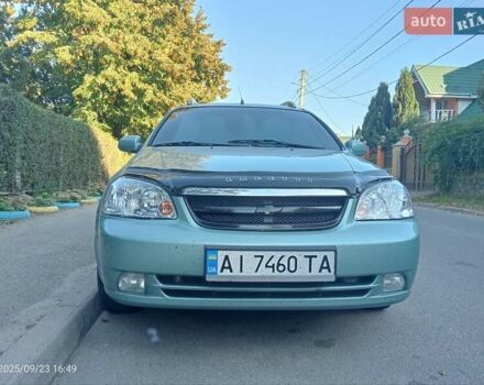 Зеленый Шевроле Лачетти, объемом двигателя 1.6 л и пробегом 215 тыс. км за 4500 $, фото 4 на Automoto.ua