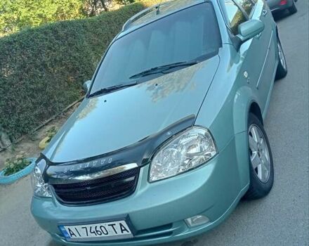 Зеленый Шевроле Лачетти, объемом двигателя 1.6 л и пробегом 215 тыс. км за 4500 $, фото 7 на Automoto.ua