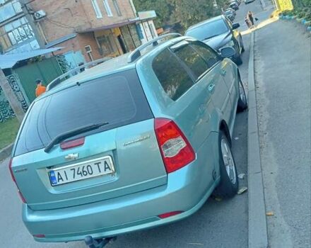 Зеленый Шевроле Лачетти, объемом двигателя 1.6 л и пробегом 215 тыс. км за 4500 $, фото 8 на Automoto.ua