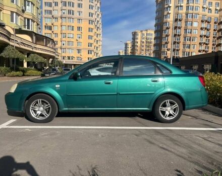 Зеленый Шевроле Лачетти, объемом двигателя 1.8 л и пробегом 256 тыс. км за 3500 $, фото 1 на Automoto.ua