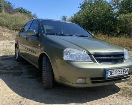 Зеленый Шевроле Лачетти, объемом двигателя 1.8 л и пробегом 260 тыс. км за 4000 $, фото 1 на Automoto.ua