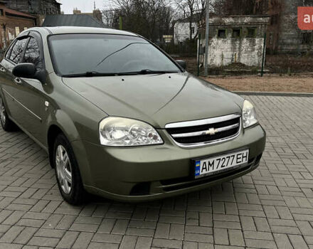 Зеленый Шевроле Лачетти, объемом двигателя 1.6 л и пробегом 130 тыс. км за 4200 $, фото 1 на Automoto.ua