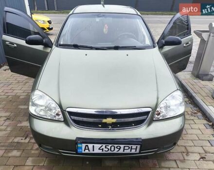 Зеленый Шевроле Лачетти, объемом двигателя 1.6 л и пробегом 259 тыс. км за 4300 $, фото 1 на Automoto.ua