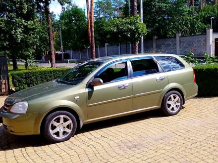 Зеленый Шевроле Лачетти, объемом двигателя 1.8 л и пробегом 180 тыс. км за 5000 $, фото 1 на Automoto.ua