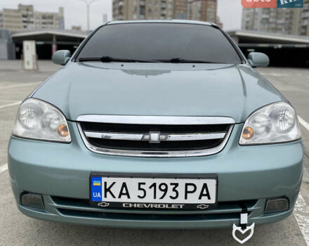 Зеленый Шевроле Лачетти, объемом двигателя 1.8 л и пробегом 315 тыс. км за 4200 $, фото 1 на Automoto.ua