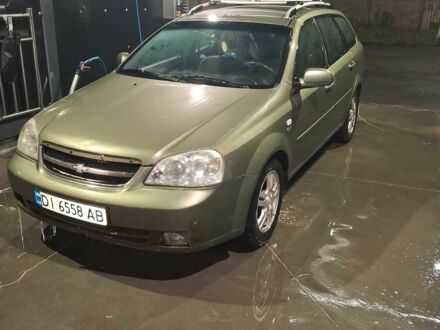 Зеленый Шевроле Лачетти, объемом двигателя 1.8 л и пробегом 340 тыс. км за 3000 $, фото 1 на Automoto.ua