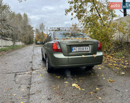 Зеленый Шевроле Лачетти, объемом двигателя 1.8 л и пробегом 289 тыс. км за 2300 $, фото 1 на Automoto.ua