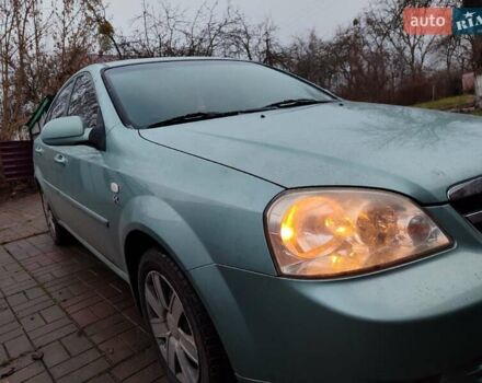 Зеленый Шевроле Лачетти, объемом двигателя 1.8 л и пробегом 248 тыс. км за 3500 $, фото 1 на Automoto.ua