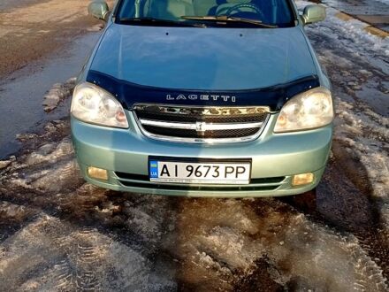 Зеленый Шевроле Лачетти, объемом двигателя 1.8 л и пробегом 111 тыс. км за 3800 $, фото 1 на Automoto.ua