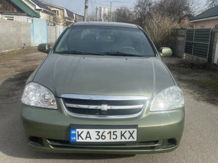 Зеленый Шевроле Лачетти, объемом двигателя 1.6 л и пробегом 242 тыс. км за 4500 $, фото 1 на Automoto.ua