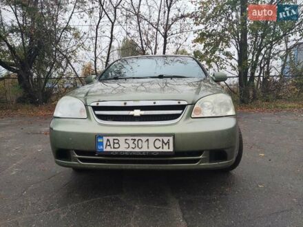 Зеленый Шевроле Лачетти, объемом двигателя 1.6 л и пробегом 373 тыс. км за 2500 $, фото 1 на Automoto.ua