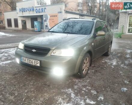 Зеленый Шевроле Лачетти, объемом двигателя 1.8 л и пробегом 348 тыс. км за 4200 $, фото 1 на Automoto.ua