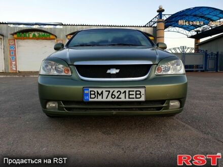Зеленый Шевроле Лачетти, объемом двигателя 1.8 л и пробегом 300 тыс. км за 4750 $, фото 1 на Automoto.ua