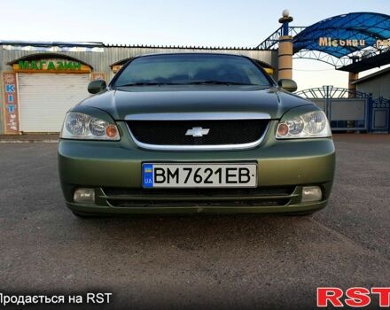 Зеленый Шевроле Лачетти, объемом двигателя 1.8 л и пробегом 300 тыс. км за 4750 $, фото 1 на Automoto.ua