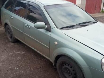 Зеленый Шевроле Лачетти, объемом двигателя 1.8 л и пробегом 426 тыс. км за 3000 $, фото 1 на Automoto.ua
