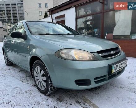 Зеленый Шевроле Лачетти, объемом двигателя 1.6 л и пробегом 180 тыс. км за 4200 $, фото 1 на Automoto.ua
