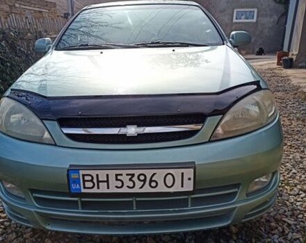 Зеленый Шевроле Лачетти, объемом двигателя 1.6 л и пробегом 220 тыс. км за 4500 $, фото 1 на Automoto.ua