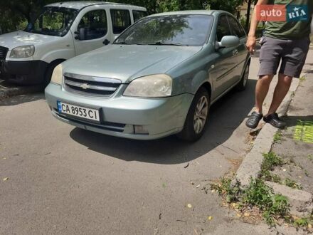Зеленый Шевроле Лачетти, объемом двигателя 1.8 л и пробегом 230 тыс. км за 3777 $, фото 1 на Automoto.ua