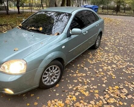 Зеленый Шевроле Лачетти, объемом двигателя 1.8 л и пробегом 220 тыс. км за 4200 $, фото 1 на Automoto.ua