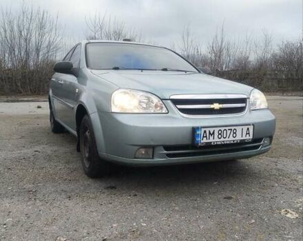 Зеленый Шевроле Лачетти, объемом двигателя 1.6 л и пробегом 223 тыс. км за 2999 $, фото 1 на Automoto.ua