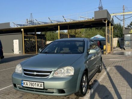 Зеленый Шевроле Лачетти, объемом двигателя 1.8 л и пробегом 180 тыс. км за 3950 $, фото 1 на Automoto.ua