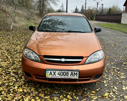 Оранжевый Шевроле Лачетти, объемом двигателя 1.6 л и пробегом 190 тыс. км за 3650 $, фото 1 на Automoto.ua