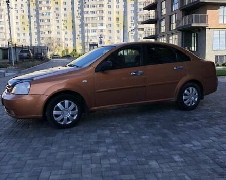 Оранжевый Шевроле Лачетти, объемом двигателя 1.6 л и пробегом 285 тыс. км за 3499 $, фото 4 на Automoto.ua