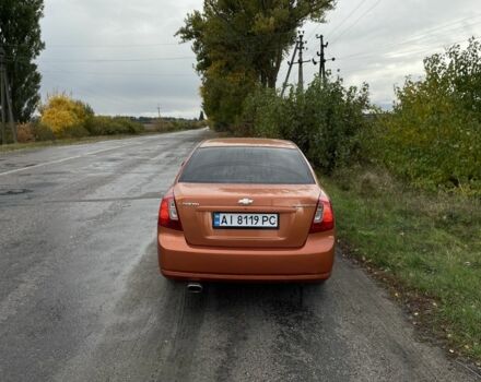 Оранжевый Шевроле Лачетти, объемом двигателя 1.8 л и пробегом 159 тыс. км за 5500 $, фото 7 на Automoto.ua