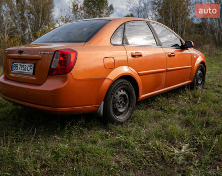 Оранжевый Шевроле Лачетти, объемом двигателя 1.8 л и пробегом 273 тыс. км за 3900 $, фото 6 на Automoto.ua