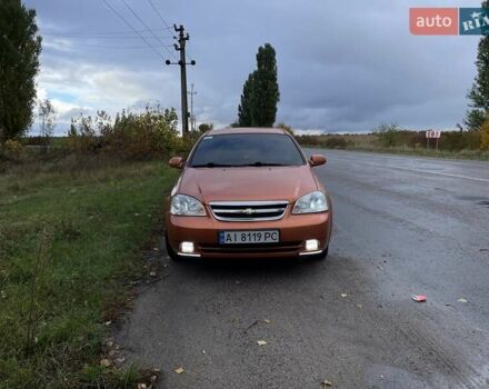 Оранжевый Шевроле Лачетти, объемом двигателя 1.8 л и пробегом 159 тыс. км за 5500 $, фото 9 на Automoto.ua
