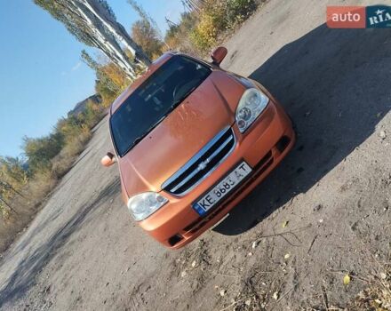 Помаранчевий Шевроле Лачетті, об'ємом двигуна 1.8 л та пробігом 207 тис. км за 4400 $, фото 5 на Automoto.ua