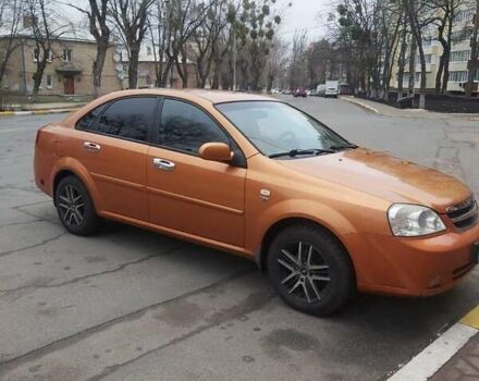 Помаранчевий Шевроле Лачетті, об'ємом двигуна 1.8 л та пробігом 230 тис. км за 5200 $, фото 2 на Automoto.ua