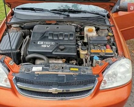 Оранжевый Шевроле Лачетти, объемом двигателя 1.6 л и пробегом 267 тыс. км за 3600 $, фото 5 на Automoto.ua