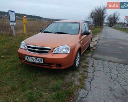 Оранжевый Шевроле Лачетти, объемом двигателя 1.6 л и пробегом 335 тыс. км за 4300 $, фото 8 на Automoto.ua