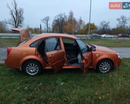 Оранжевый Шевроле Лачетти, объемом двигателя 1.6 л и пробегом 335 тыс. км за 4300 $, фото 10 на Automoto.ua