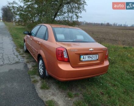 Оранжевый Шевроле Лачетти, объемом двигателя 1.6 л и пробегом 335 тыс. км за 4300 $, фото 4 на Automoto.ua