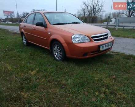 Оранжевый Шевроле Лачетти, объемом двигателя 1.6 л и пробегом 335 тыс. км за 4300 $, фото 5 на Automoto.ua